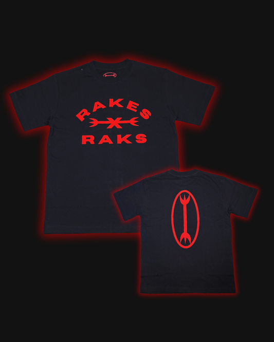 RAKES BLACK TEE